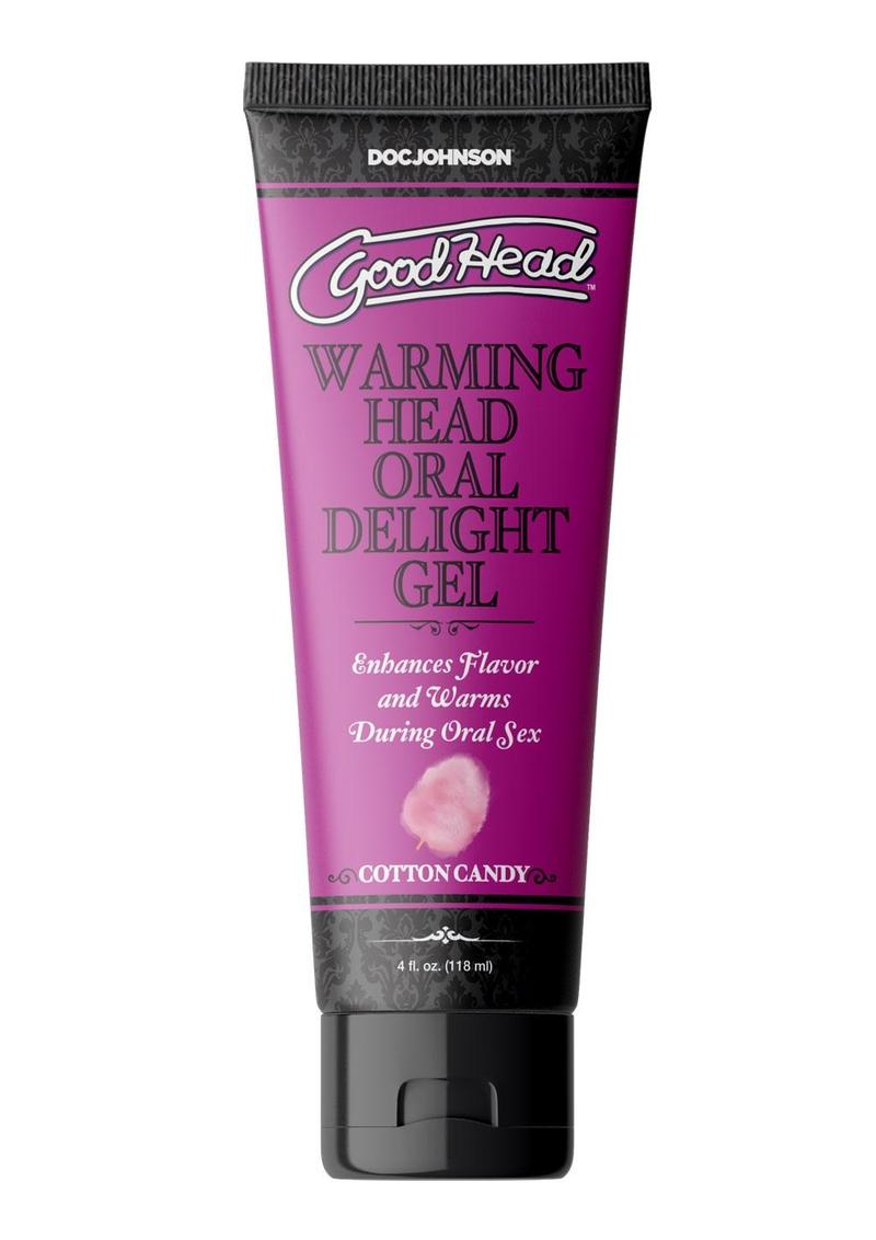 Goodhead Warming Head Oral Delight Gel Flavored Cotton Candy