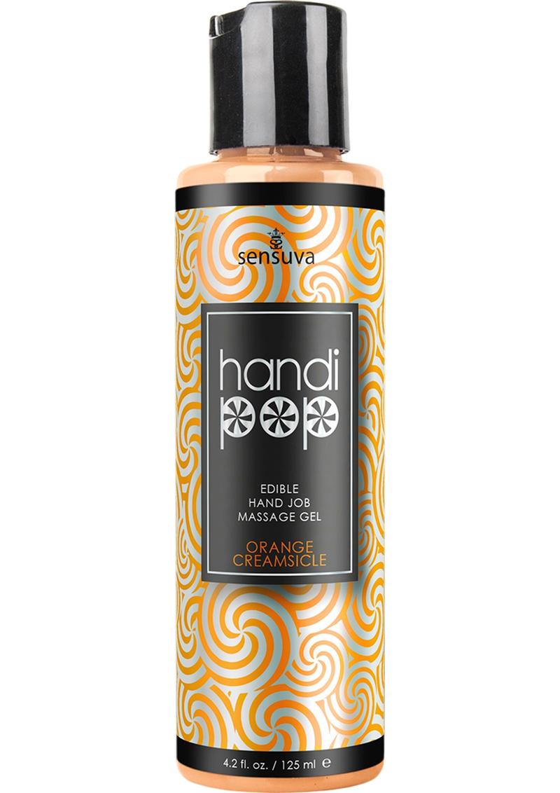 Handipop Edible Hand Job Massage Gel Orange Cream