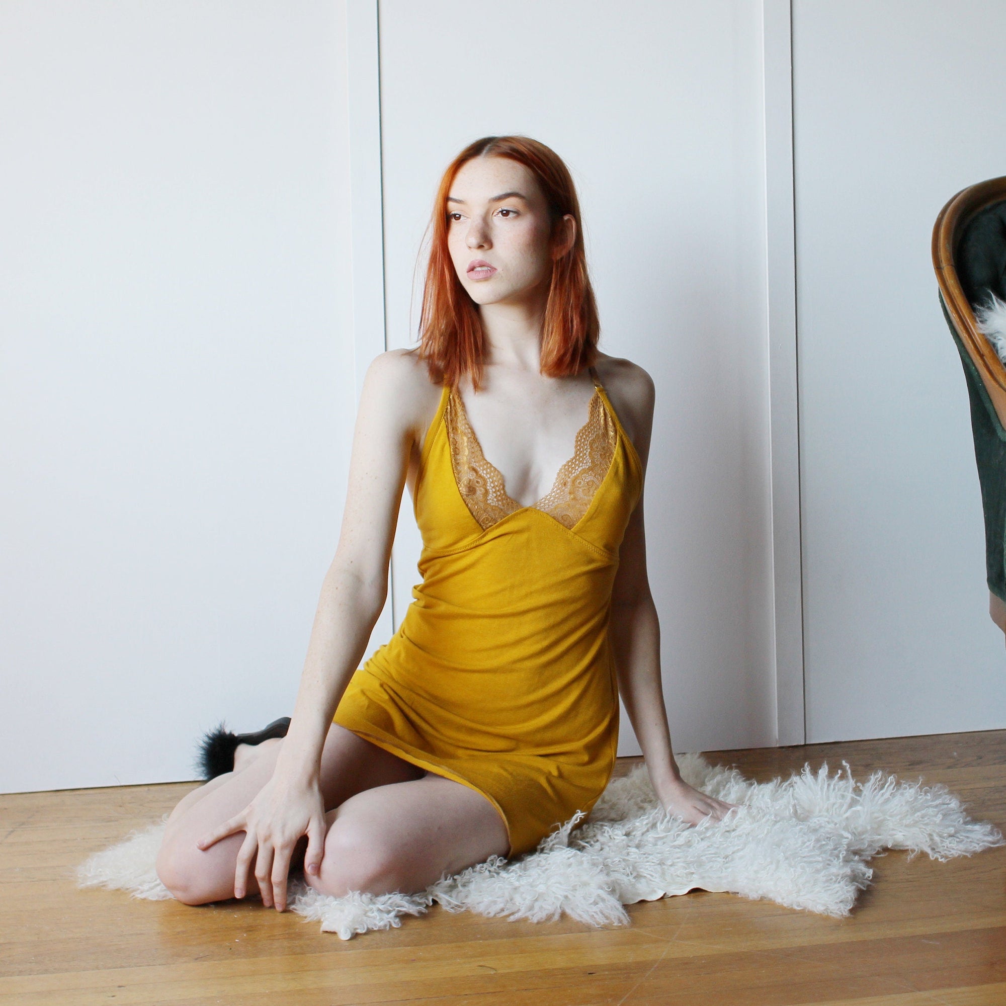 Lace Trimmed Nightgown