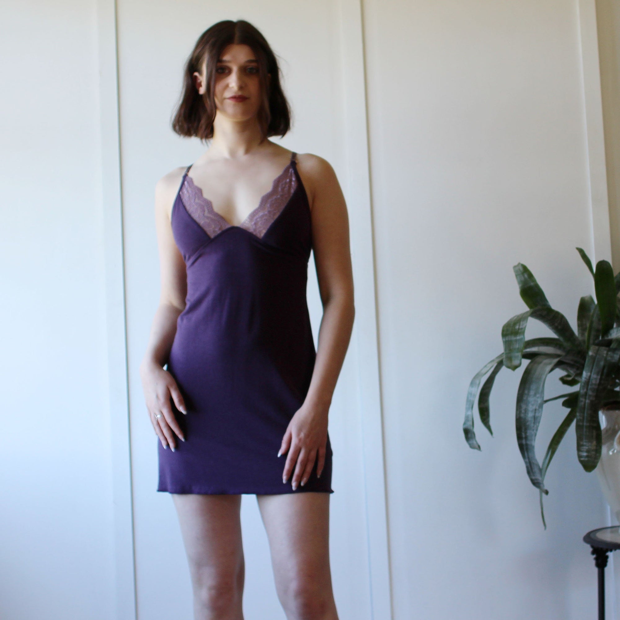 Lace Trimmed Nightgown