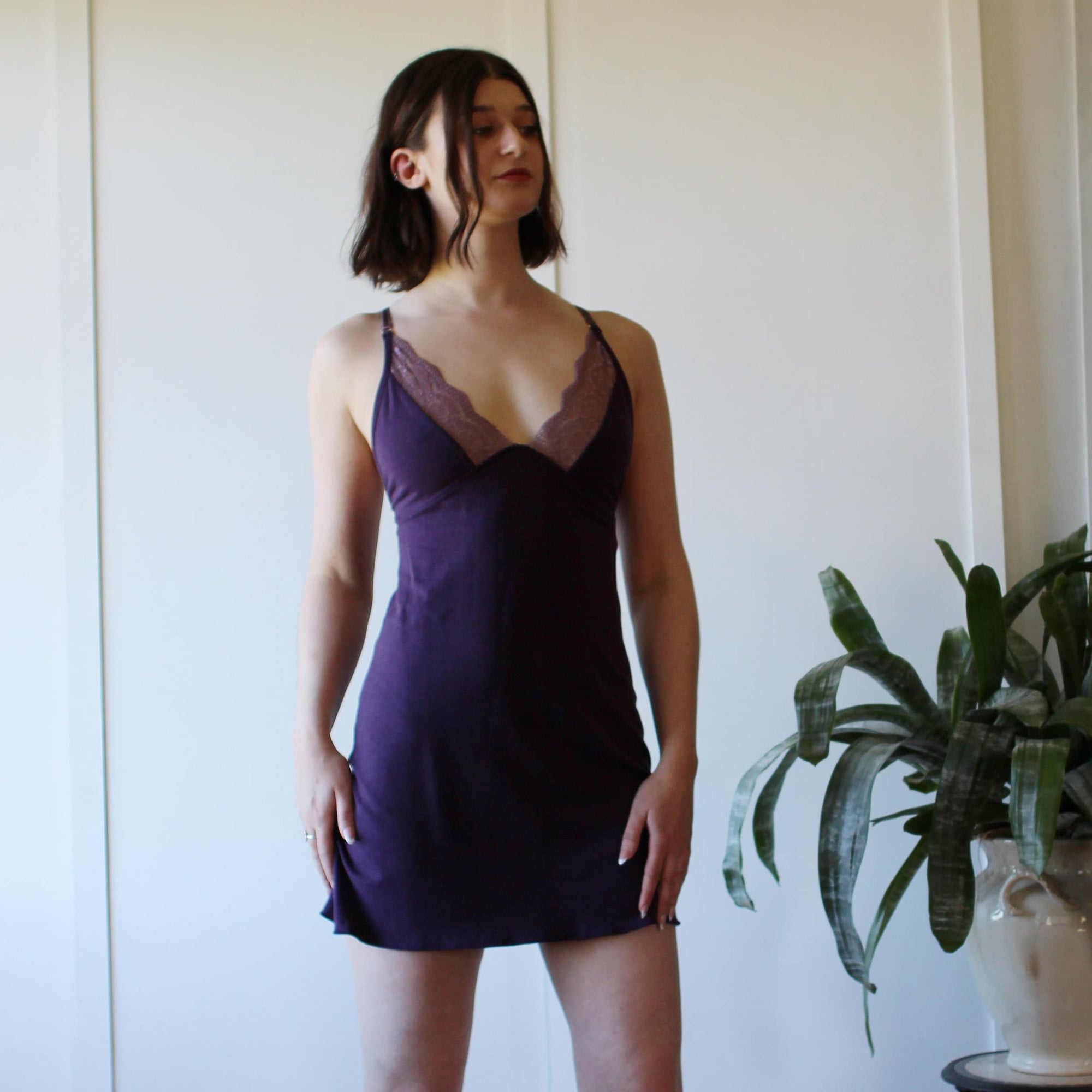 Lace Trimmed Nightgown