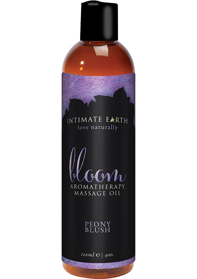 Intimate Earth Bloom Aromatherapy Massage Oil Peony Blush