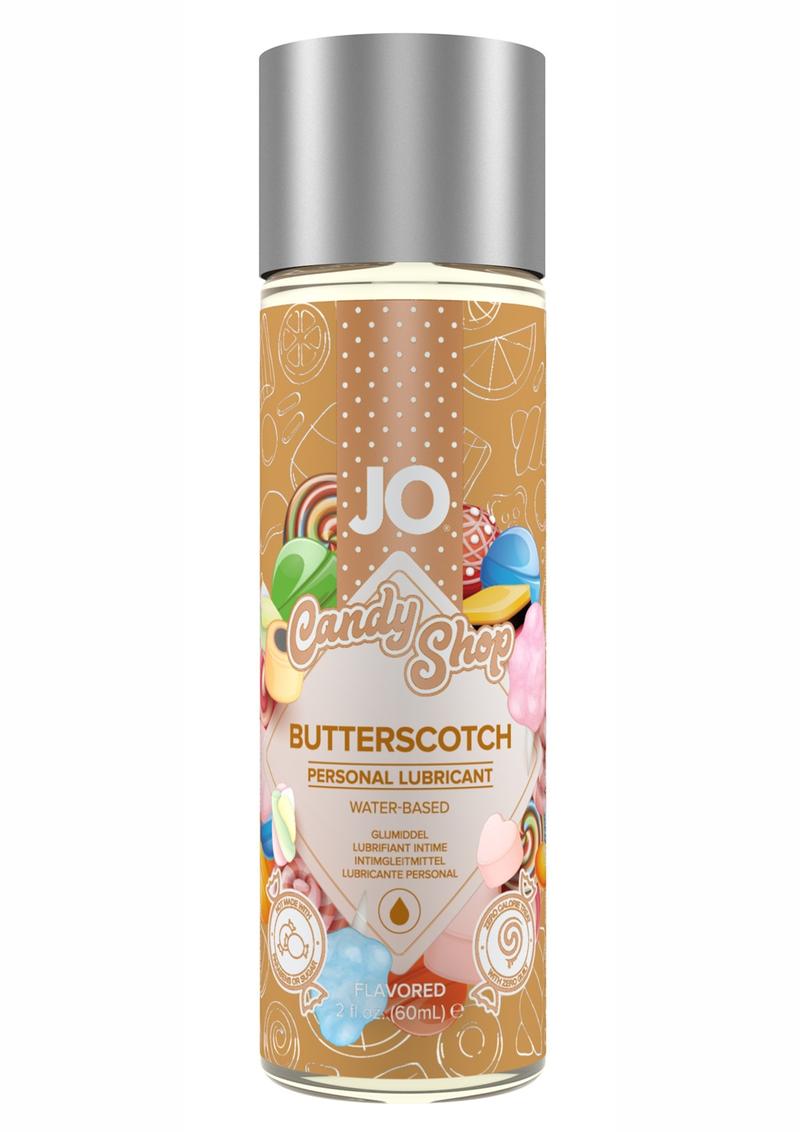 JO H2o Candy Shop Water Based Flavored Lubricant Butterscotch