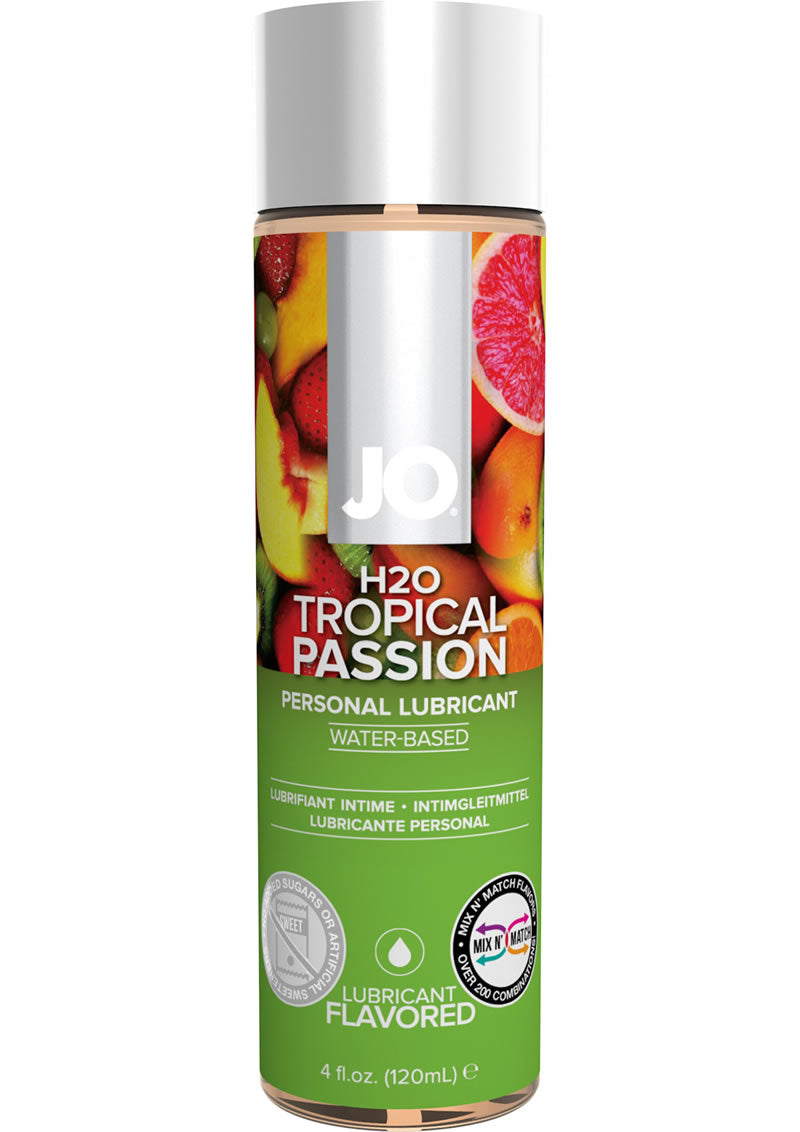 JO H2o Water Based Flavored Lubricant Tropical Passion