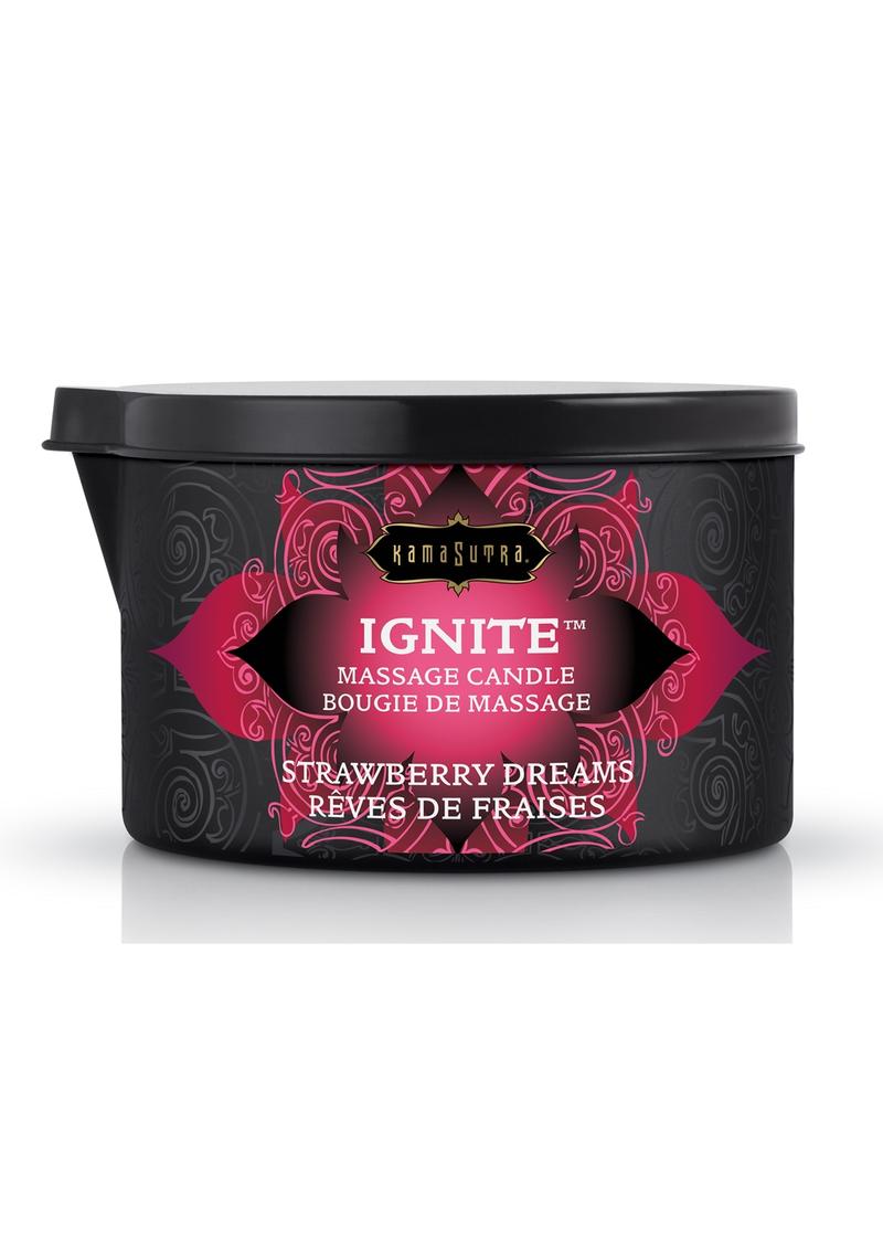 Kama Sutra Ignite Massage Candle Strawberry Dreams