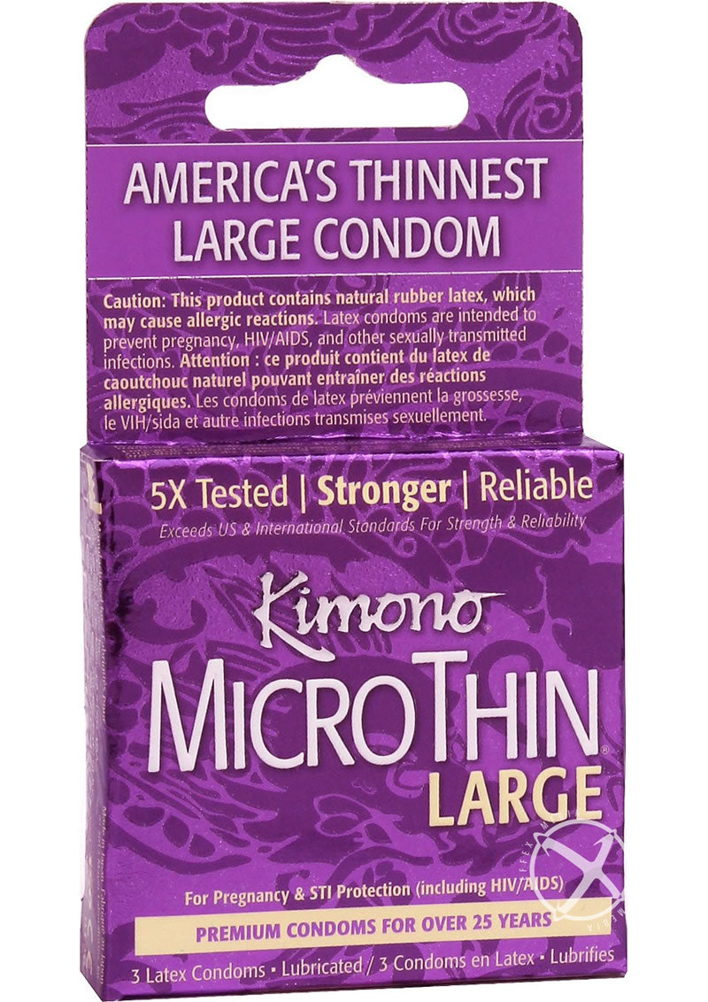 Kimono Microthin Large Condoms
