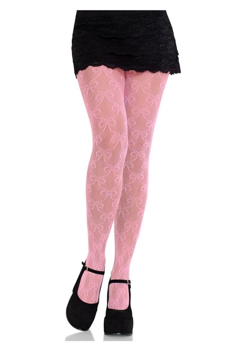 Leg Avenue Bow Net Tights