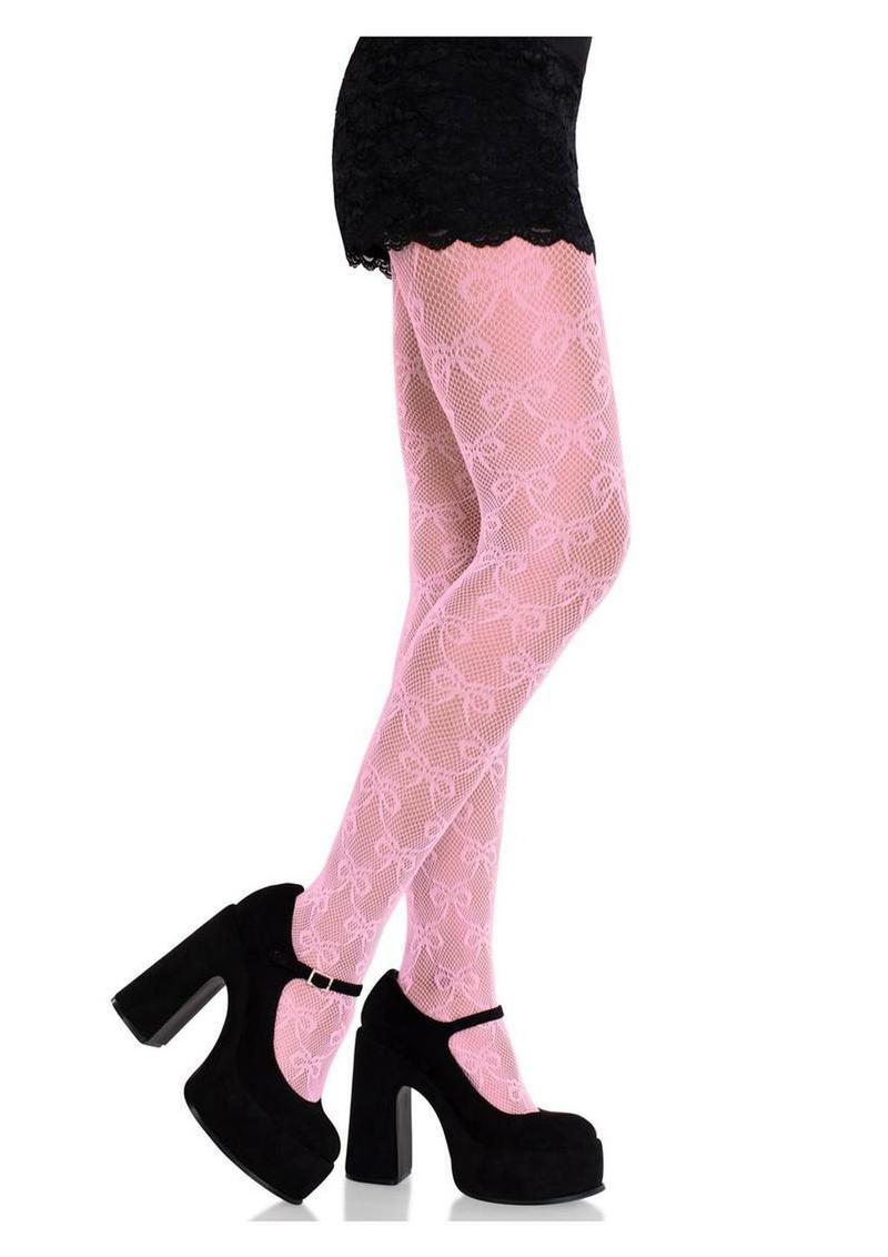 Leg Avenue Bow Net Tights