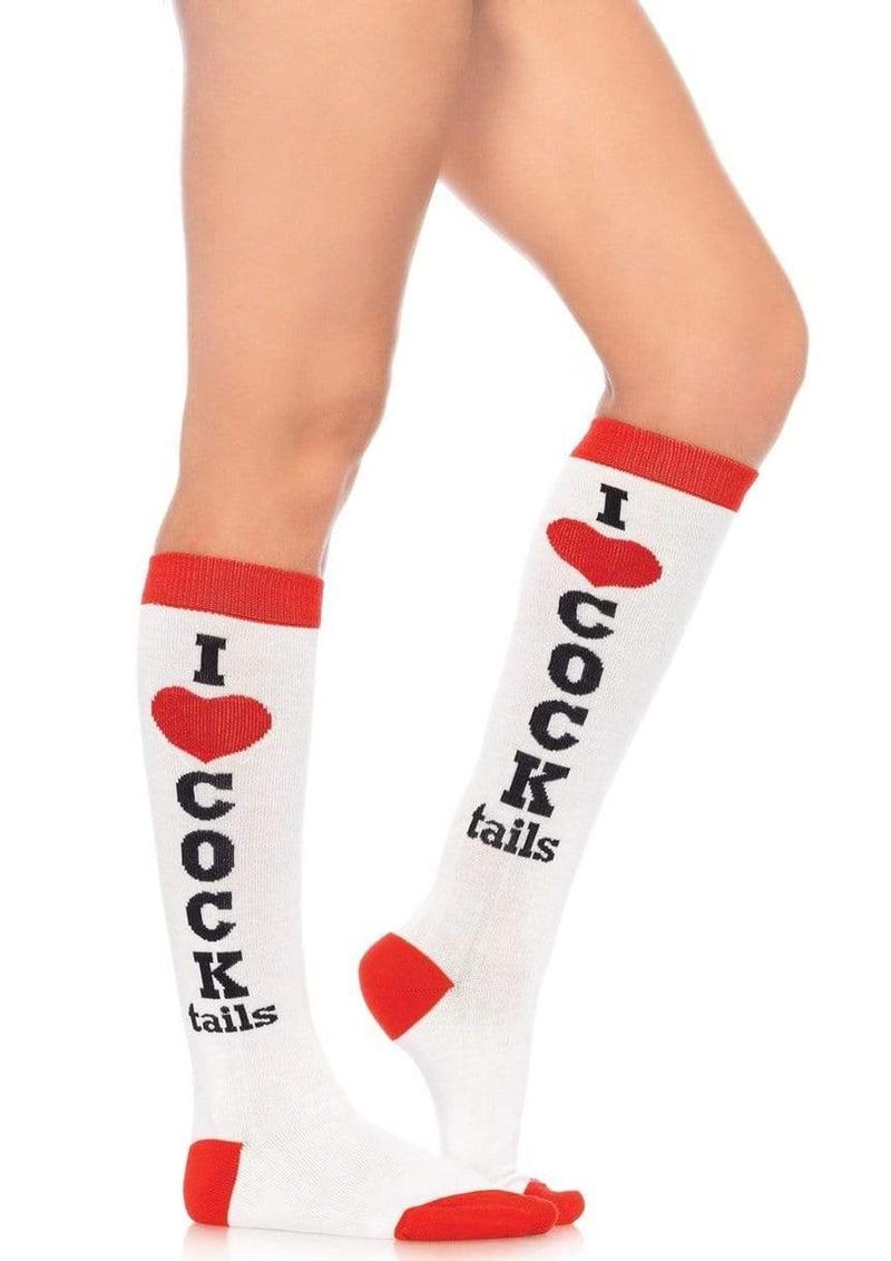 Leg Avenue Cocktails Knee Socks