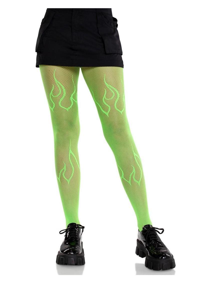 Leg Avenue Flame Net Tights