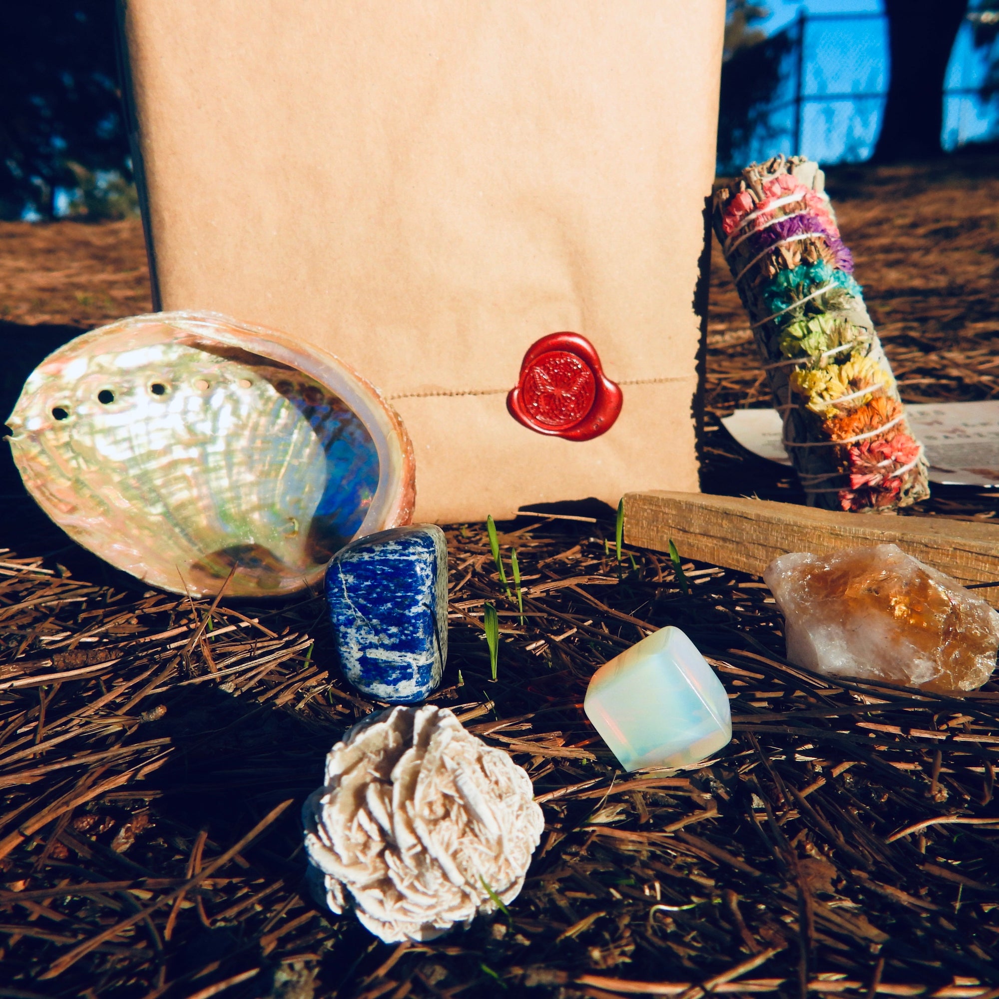 Gemini Crystal Set for Communication & Self Expression - Includes Aura Cleansing Kit