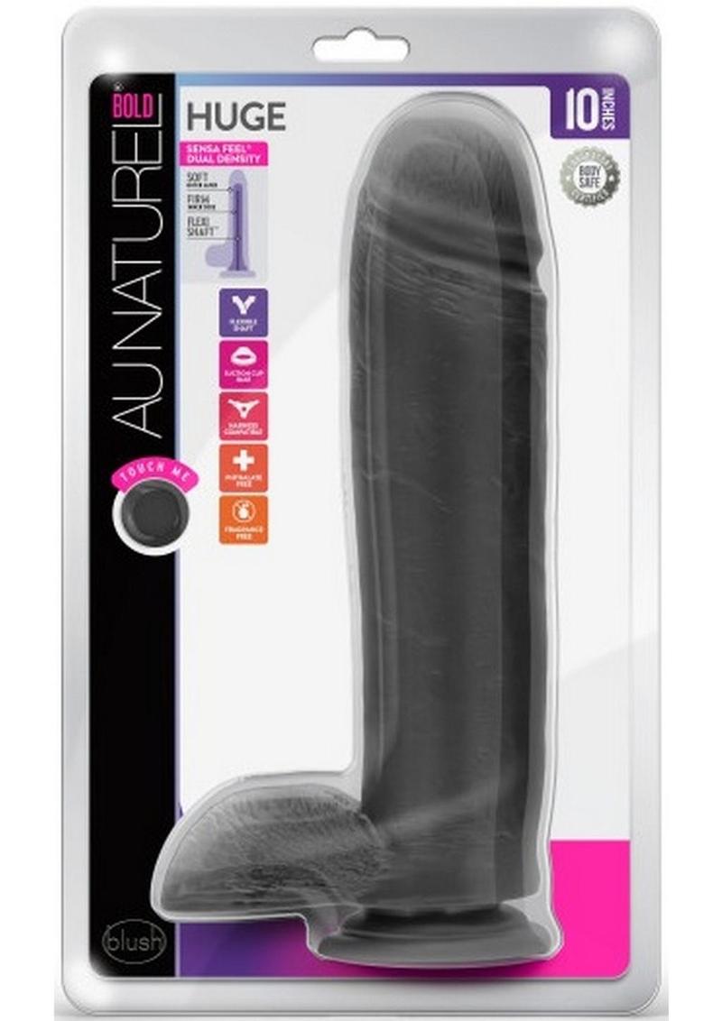 Au Naturel Bold Huge Dildo with Suction Cup