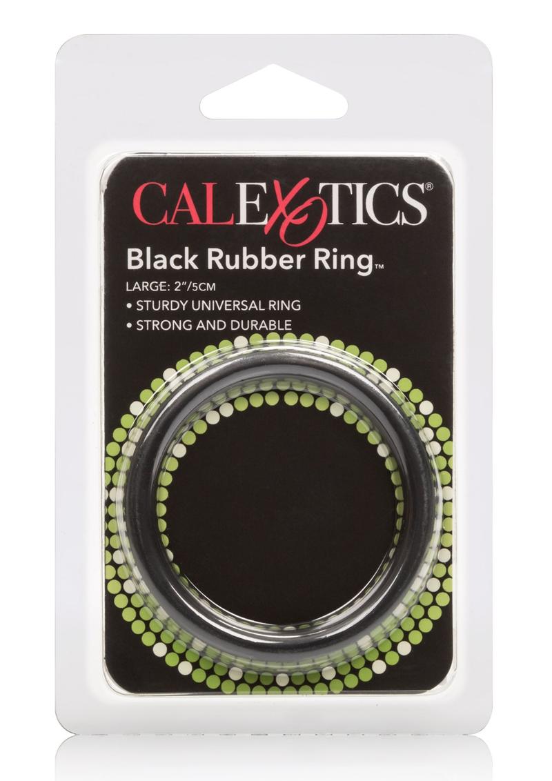 Black Rubber Cock Ring
