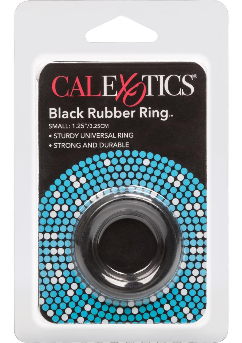 Black Rubber Cock Ring