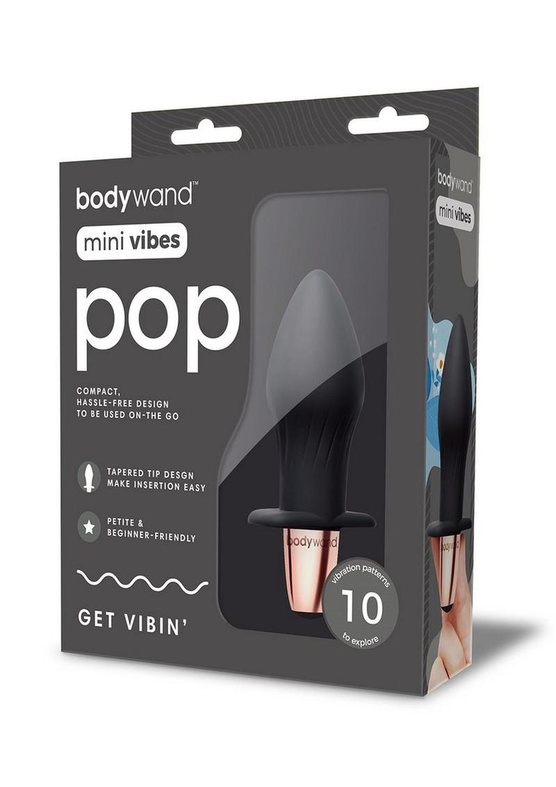 Bodywand Mini Vibes Pop Rechargeable Silicone Clitoral Stimulator