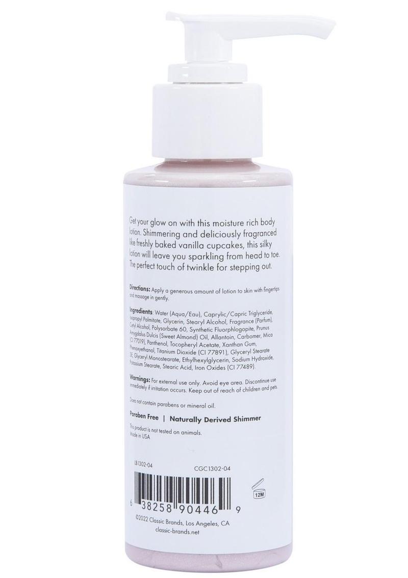 CG Glow Vanilla Cupcake Fragranced Shimmer Lotion
