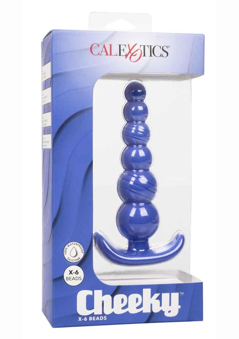 Cheeky X-6 Beads Silicone Anal Probe