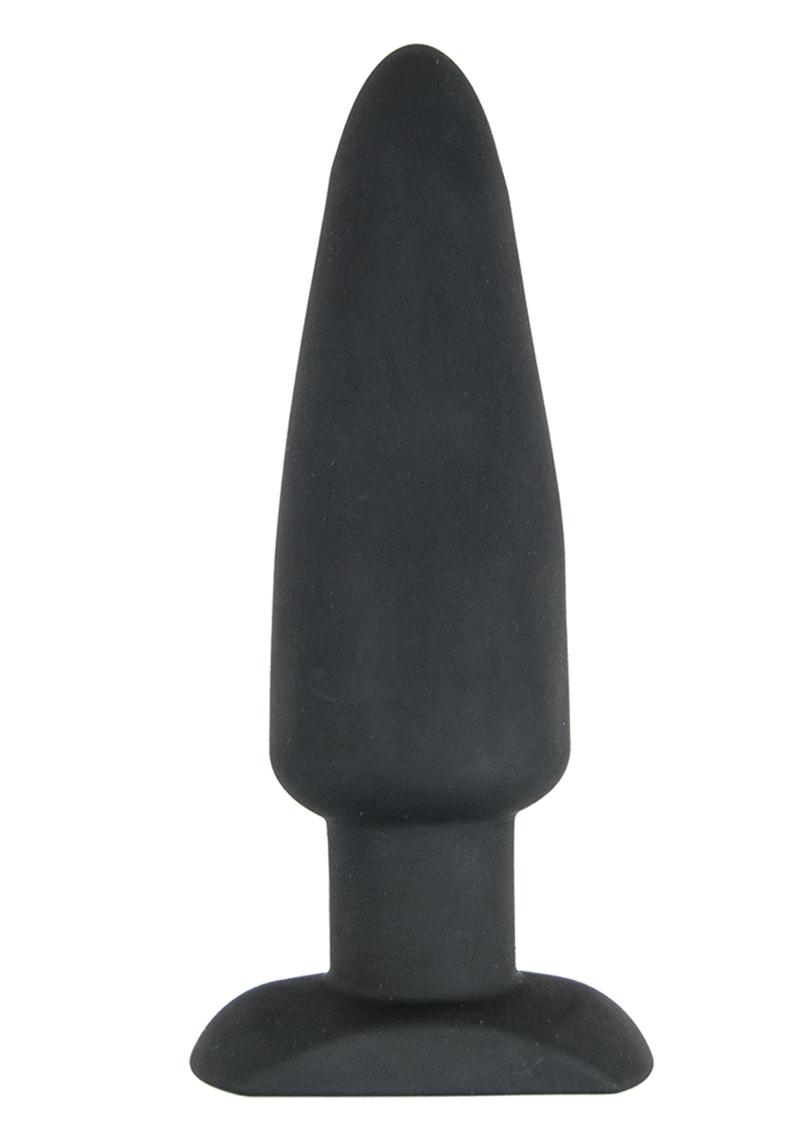 Commander Essential Silicone Rechargeable Vibrating Warming Butt Plug