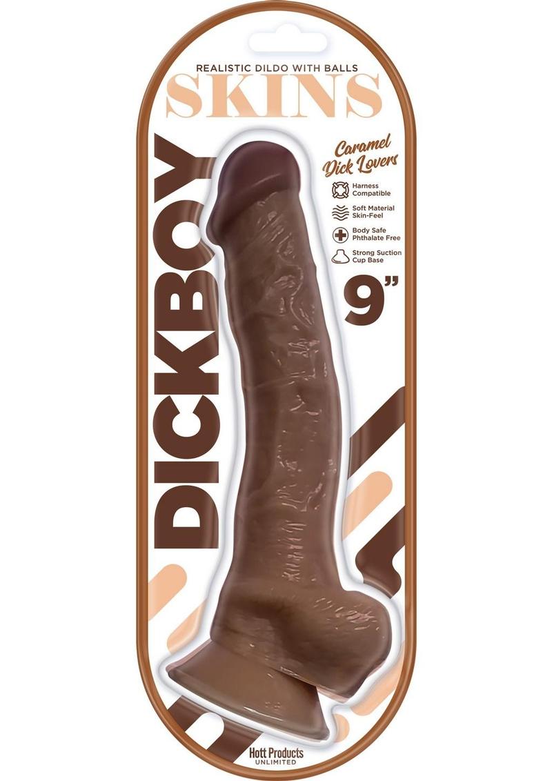Dickboy Skins Caramel Lovers Dildo