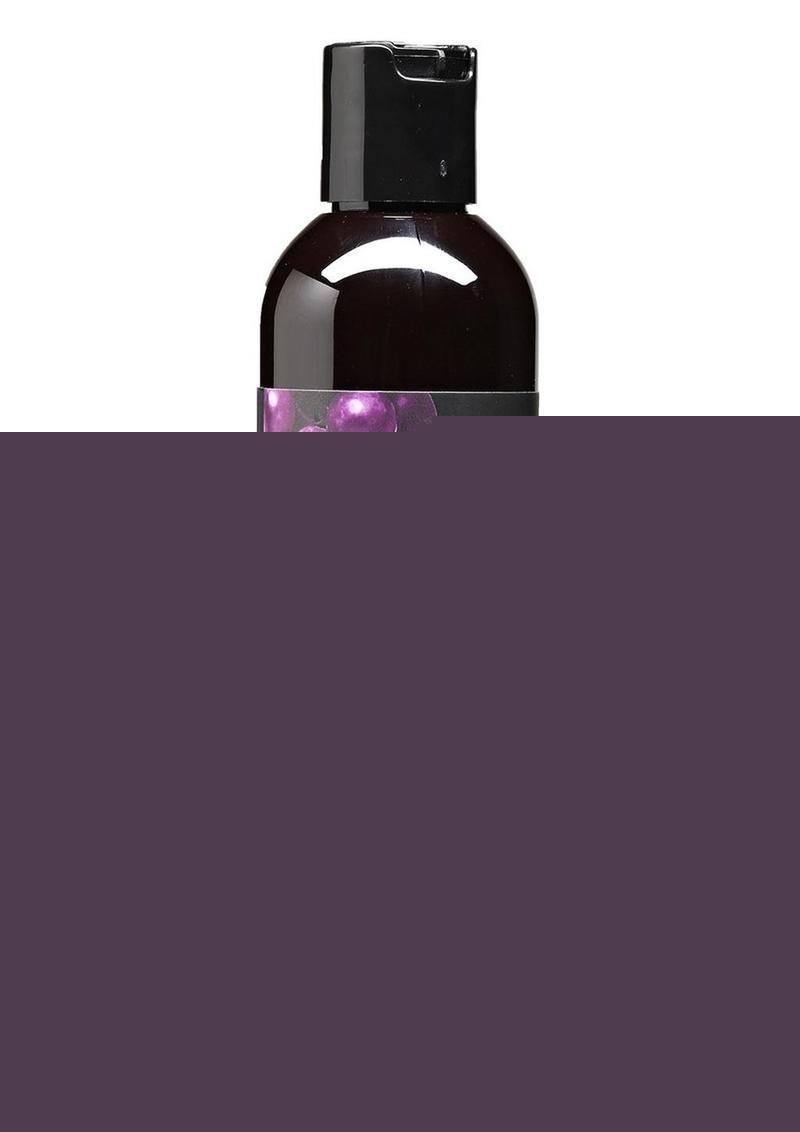 Earthly Body Hemp Seed Edible Massage Oil Gushing Grape