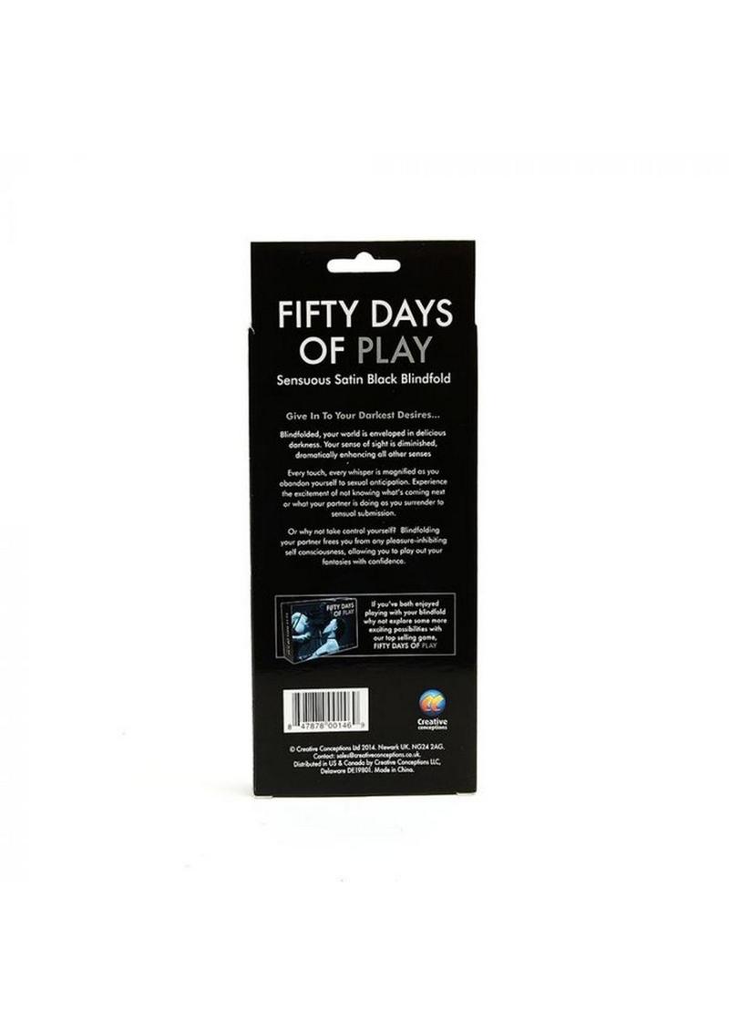 Fifty Days Of Play - Blindfold