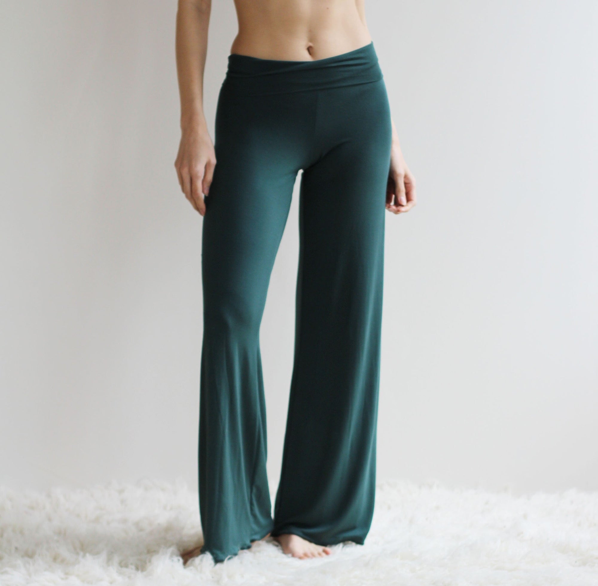 Pajama Set including Bamboo Pants and a lace trimmed Camisole