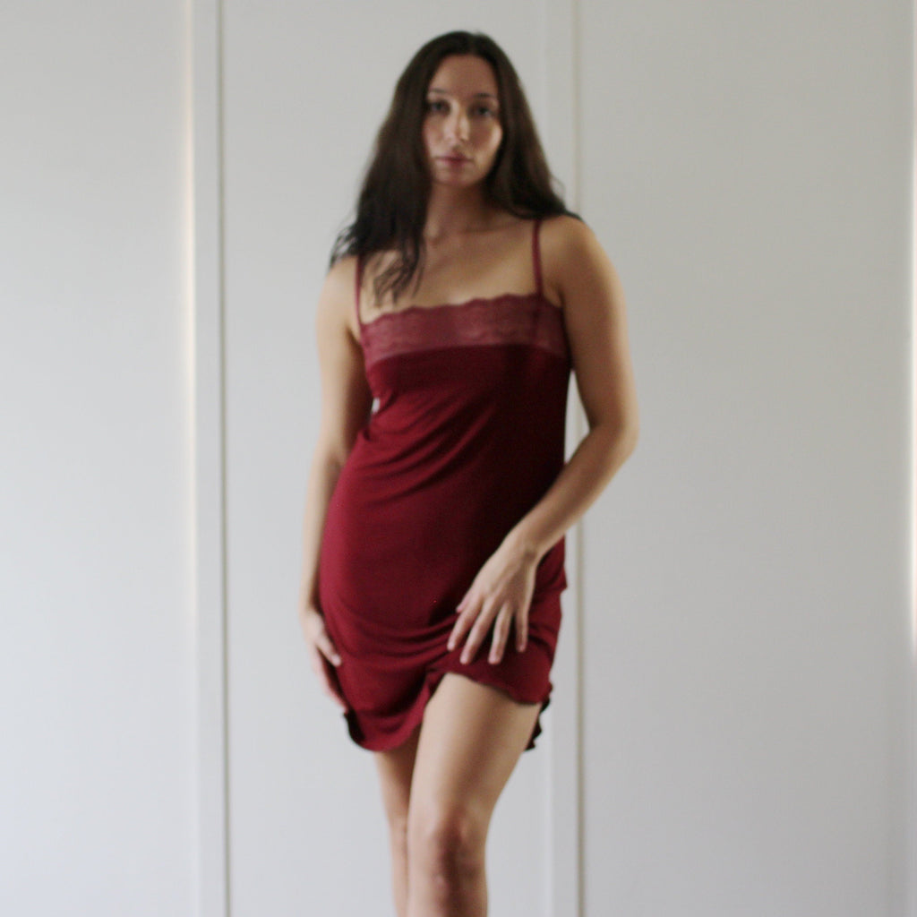 bamboo nightgown slip