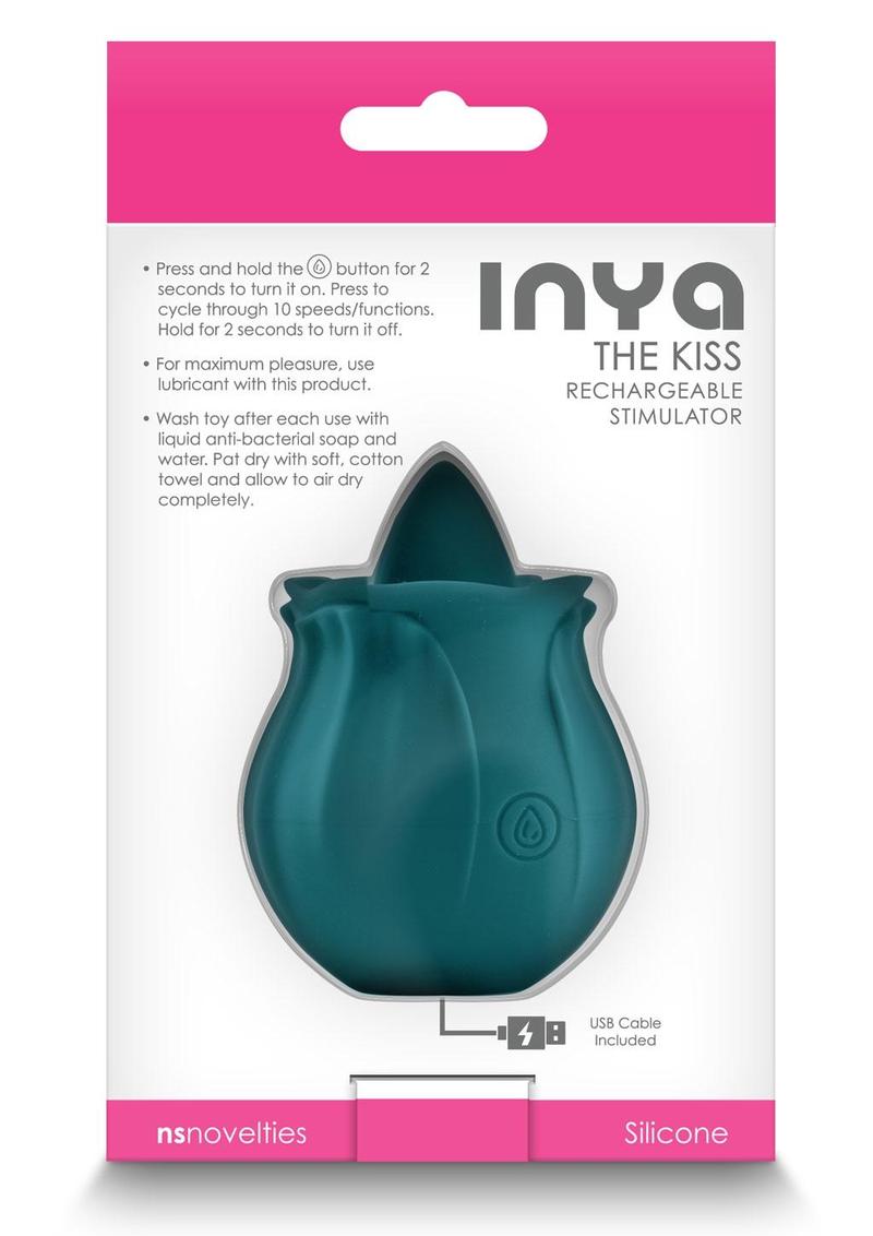 Inya The Kiss Rechargeable Silicone Clitoral Stimulator