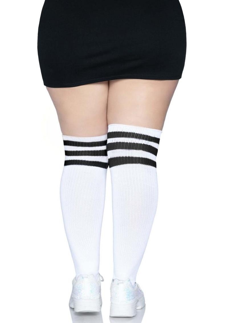 Leg Avenue Over The Knee Athletic Socks