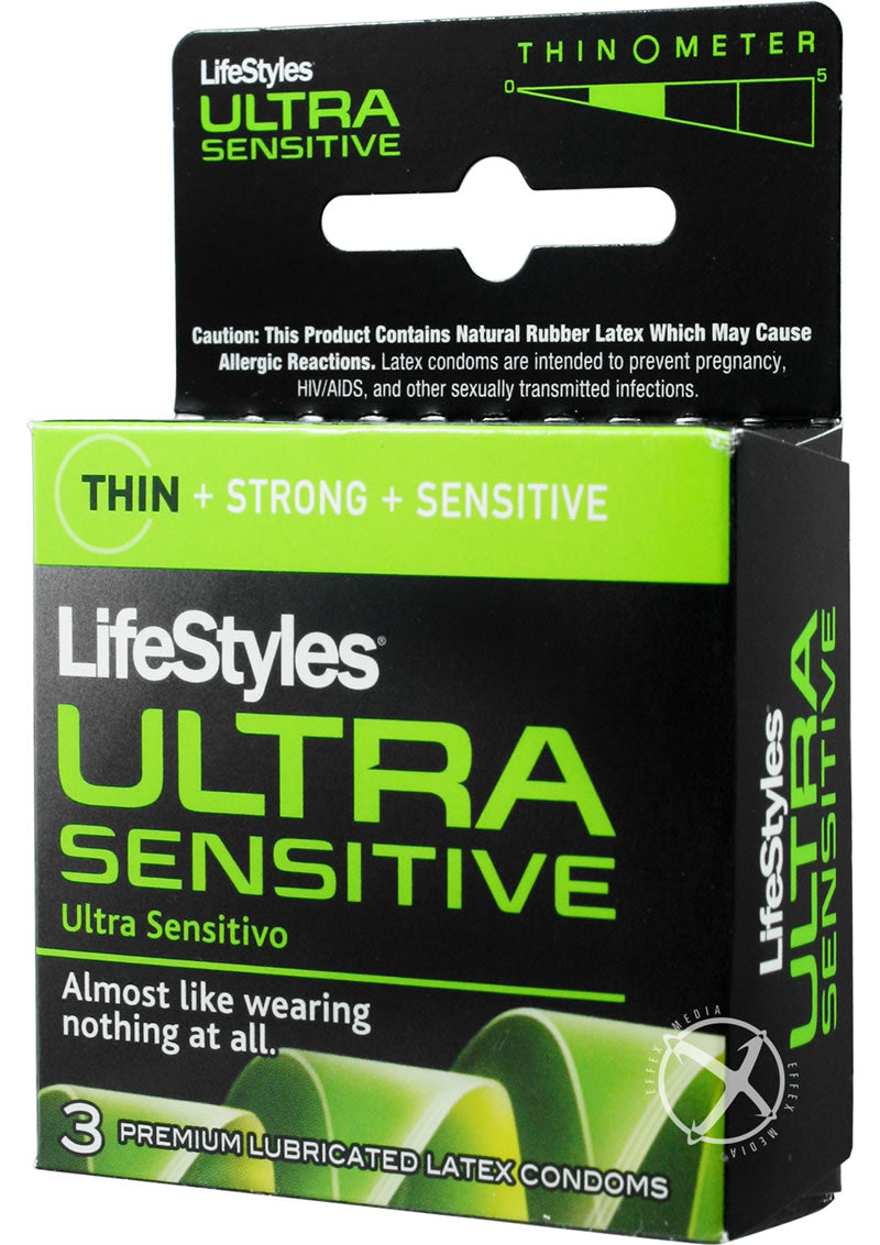 LifeStyles Condom Ultra Sensitive Lubricated