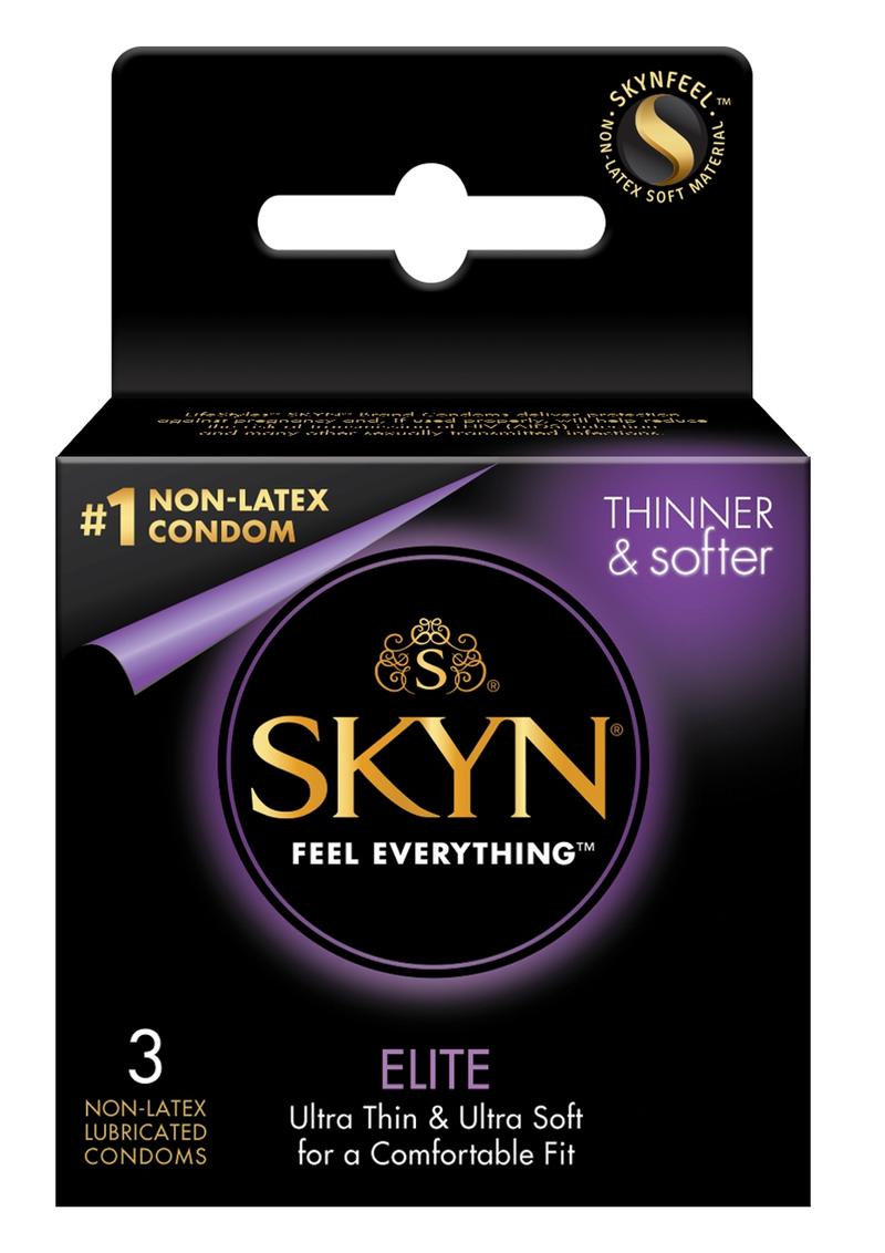 LifeStyles Skyn Elite Non Latex Lubricated Condoms