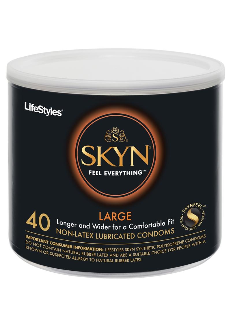 LifeStyles Skyn Large 40 Non-Latex Lubricated Condoms