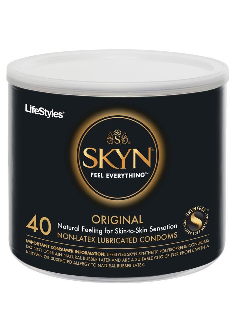LifeStyles Skyn Original 40 Non-Latex Lubricated Condoms