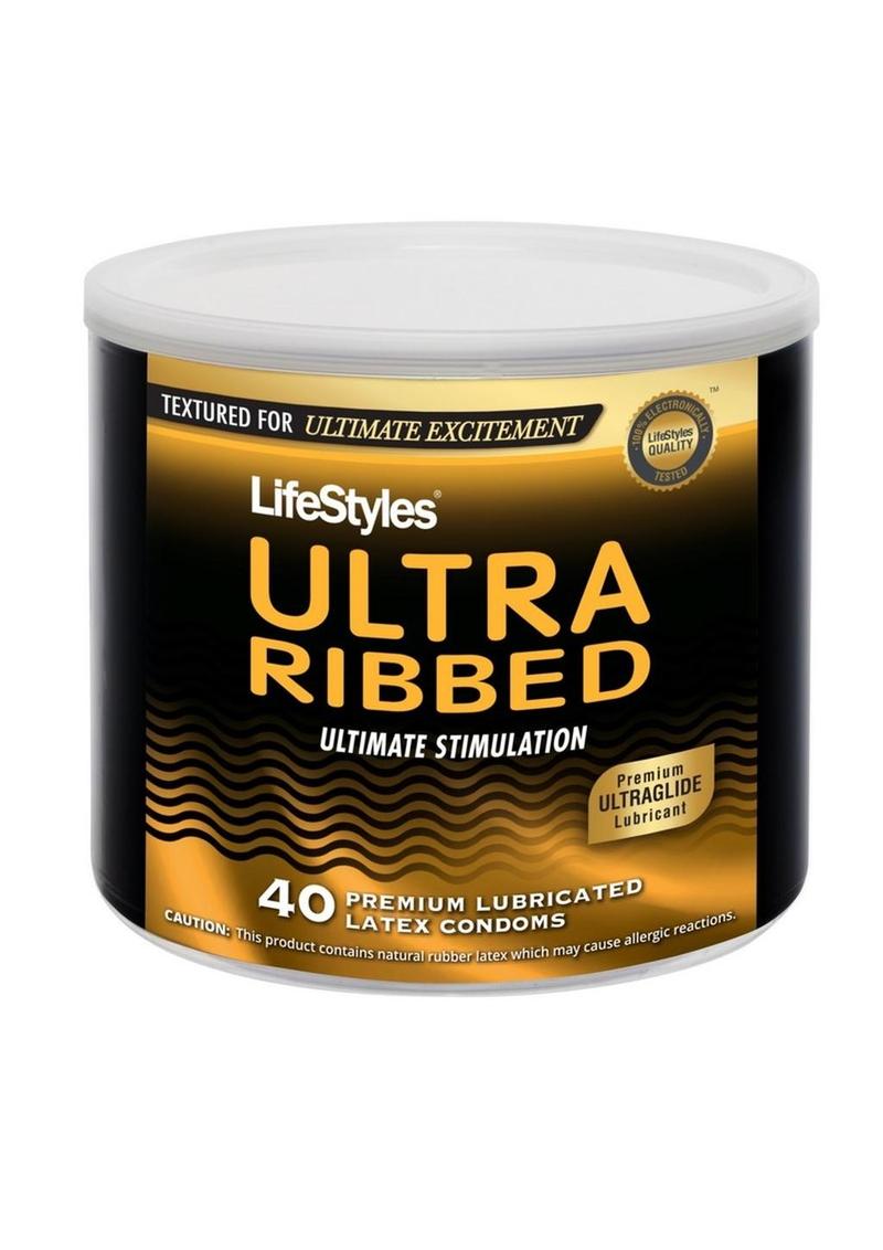 LifeStyles Ultra Ribbed 40