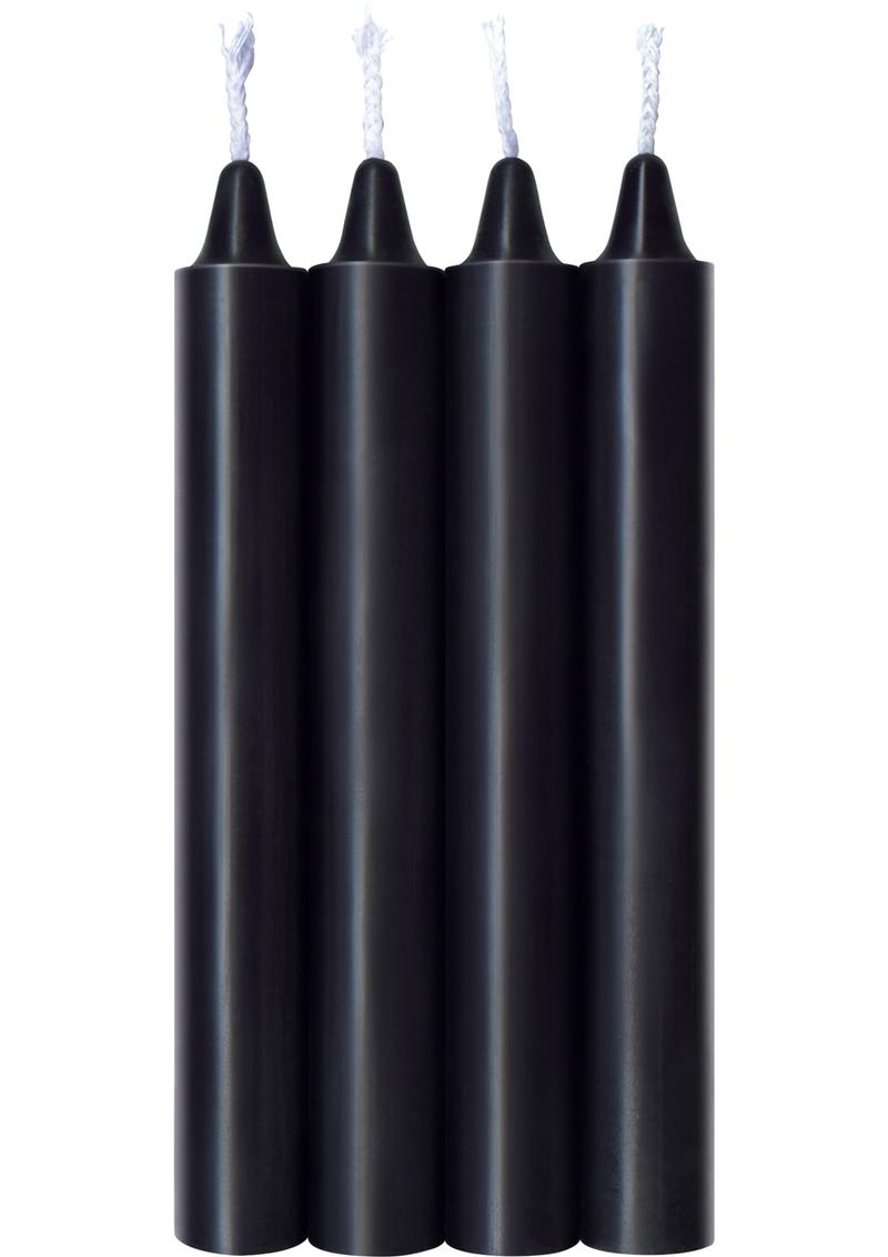 Make Me Melt Warm-Drip Candles (4 Pack) - Jet
