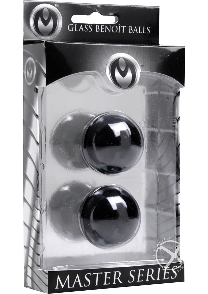 Master Series Jaded Glass Ben Wa Balls