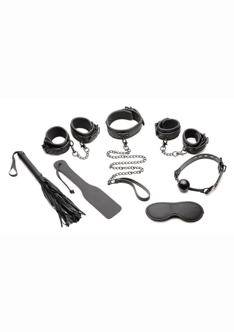 Master Series Master Of Kink Pu Leather Deluxe Bondage