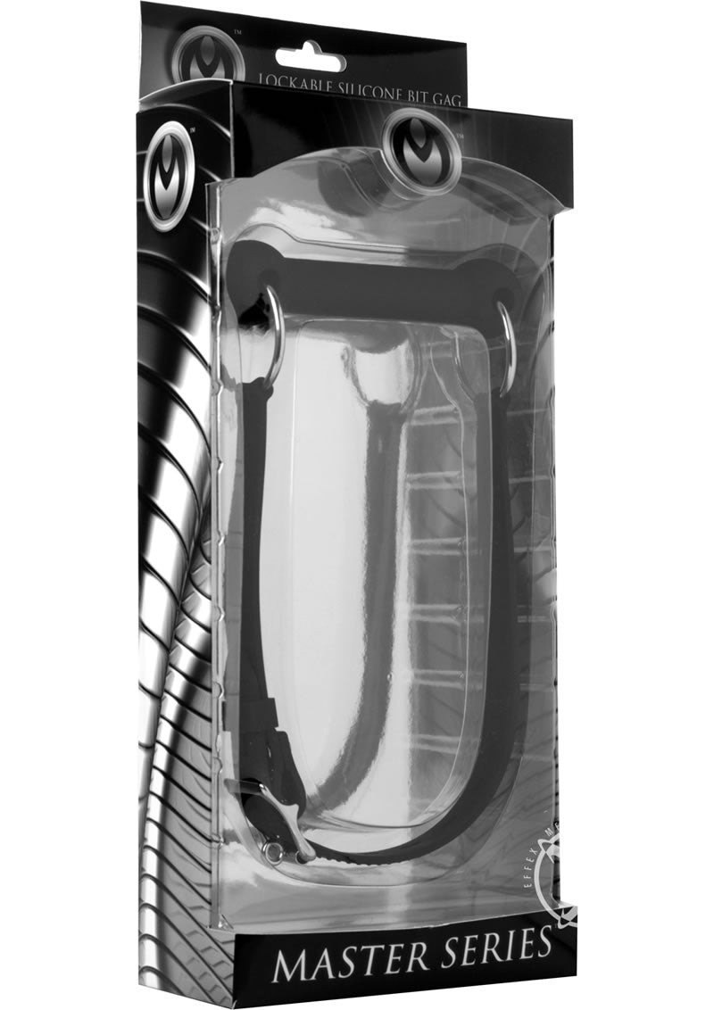 Master Series Mr. Ed Locking Silicone Bit Gag