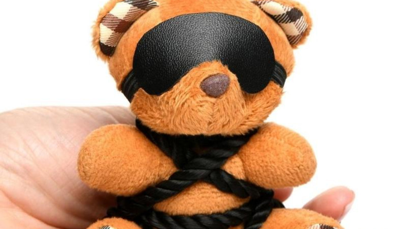 Master Series Rope Teddy Bear Keychain
