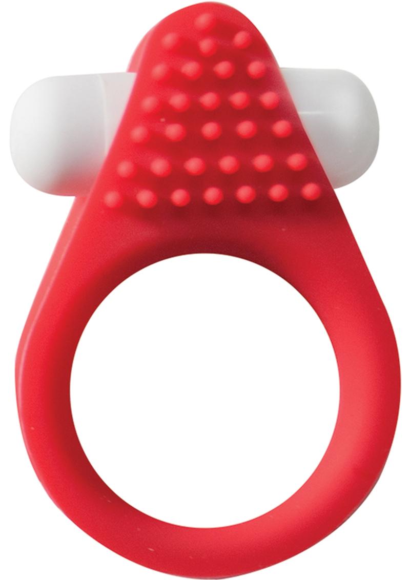 Maxx Gear Stimulation Ring Silicone Vibrating Cock Ring