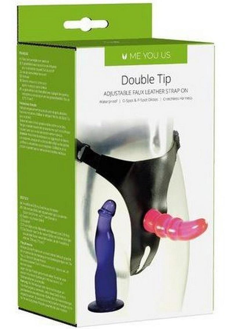 ME YOU US Double Tip Strap-On with Two Dildos