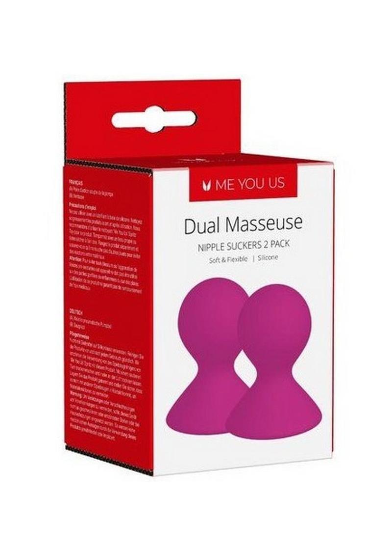 ME YOU US Dual Masseuse Silicone Nipple Suckers