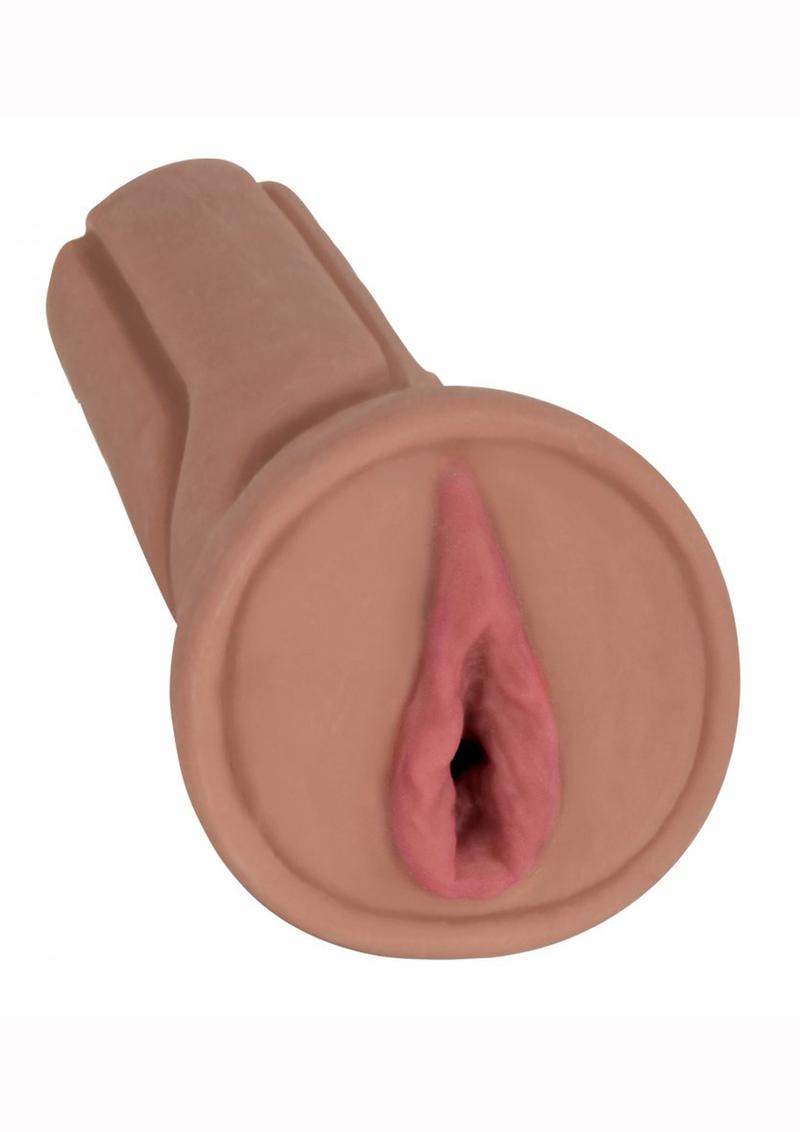 Mistress Arielle Vibrating Bioskin Dual Density Stroker - Pussy