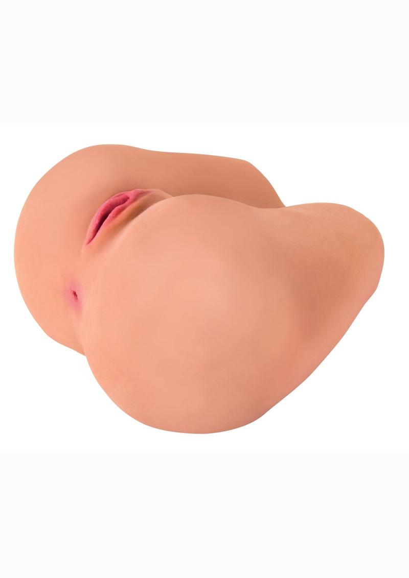 Mistress Maddie Vibrating Bioskin Missionary Stroker - Pussy and Ass