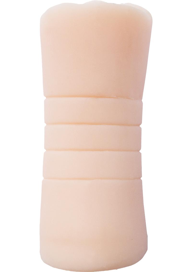 Natural Realskin Pussy and Ass Double Sided Masturbator - Pussy - Butt