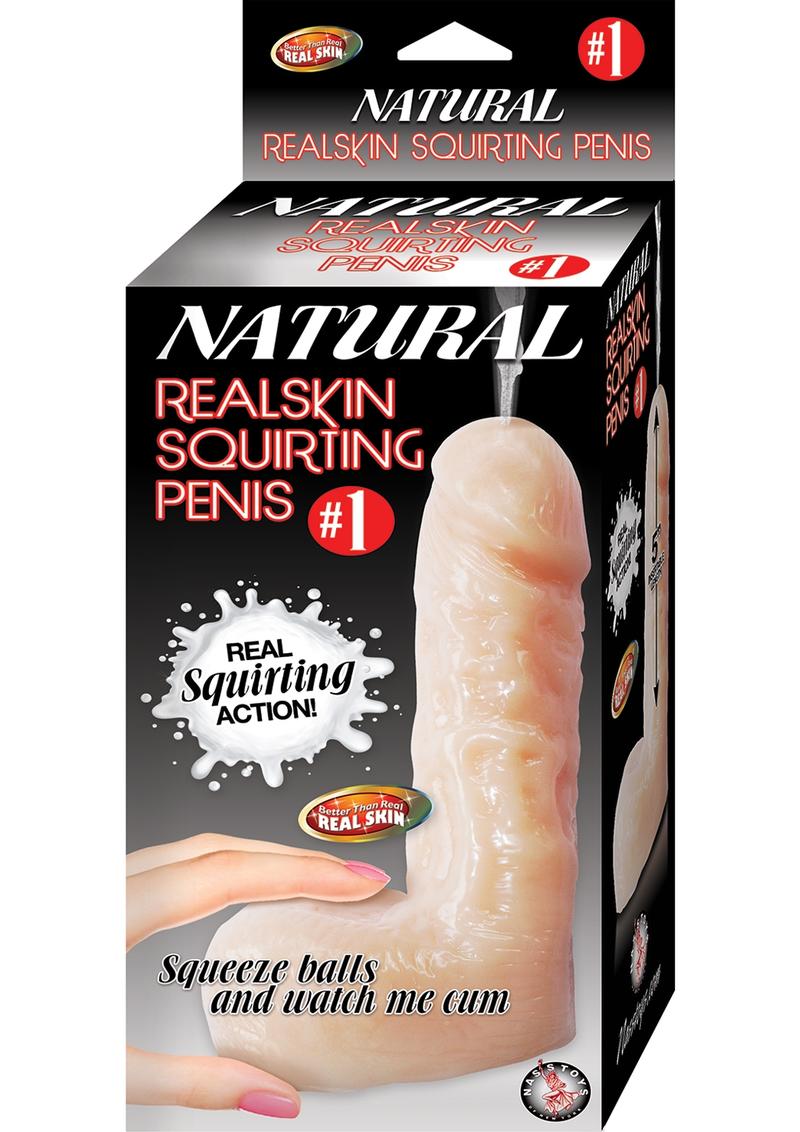 Natural Realskin Squirting Penis #1 Dildo