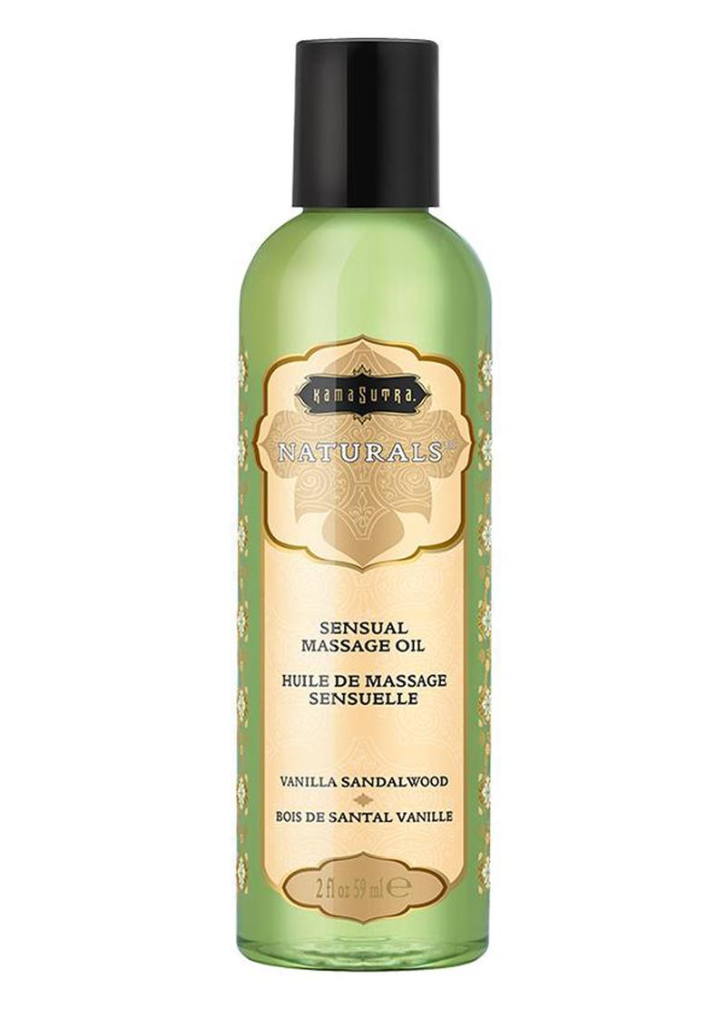 Naturals Massage Oil Vanilla Sandalwood