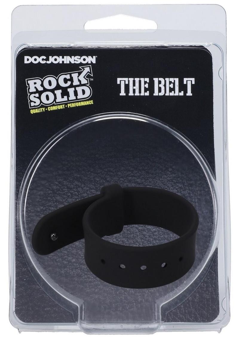 Rock Solid The Belt Adjustable Silicone Cock Ring