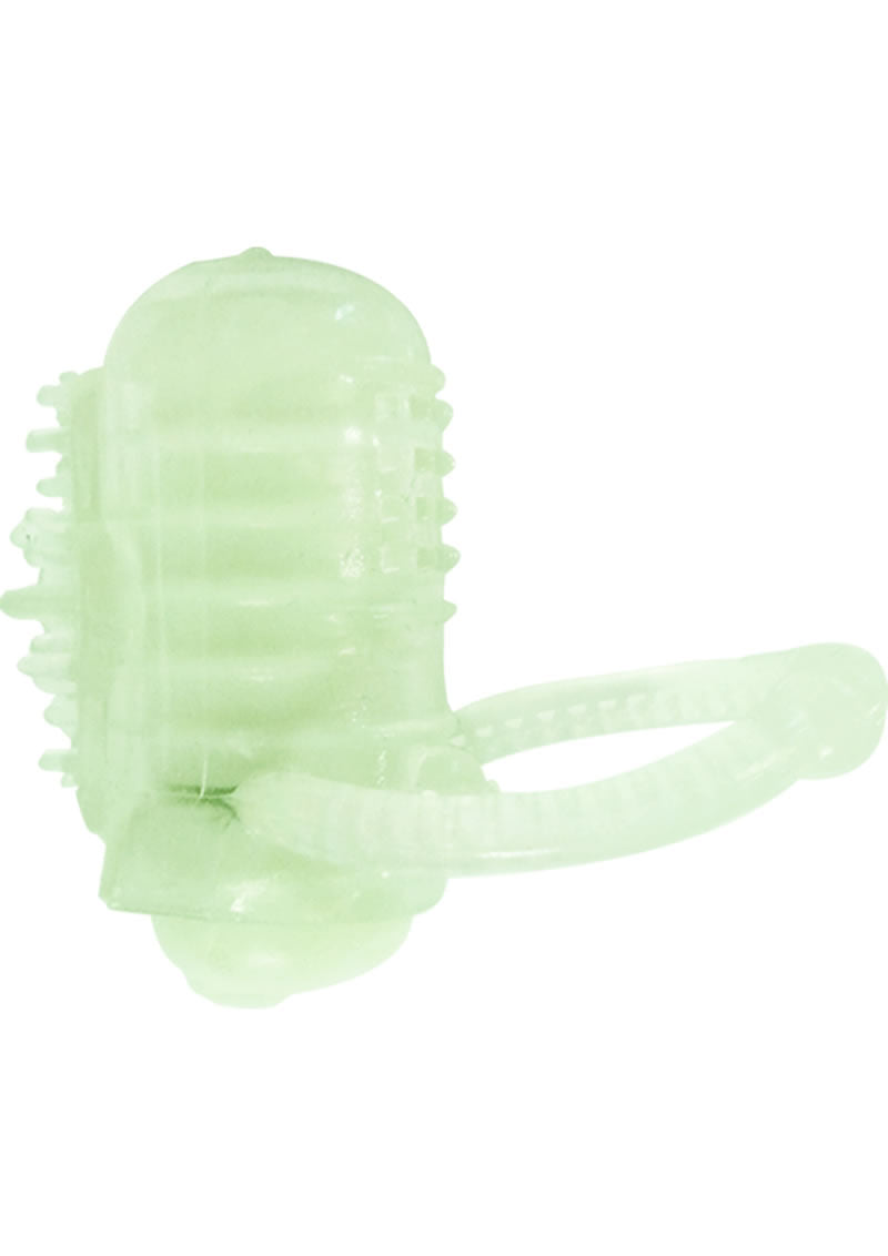 Tongue Dinger Night Stroker Vibrating Silicone Tongue Ring